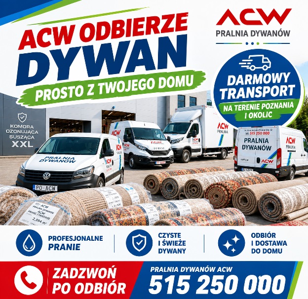 Nie musisz wozić dywanu — ACW odbierze go z Twojego domu